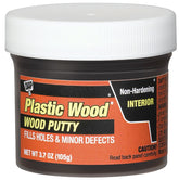 DAP Plastic Wood 21266 Wood Putty, Paste, Mild, Pleasant, Ebony, 3.7 oz